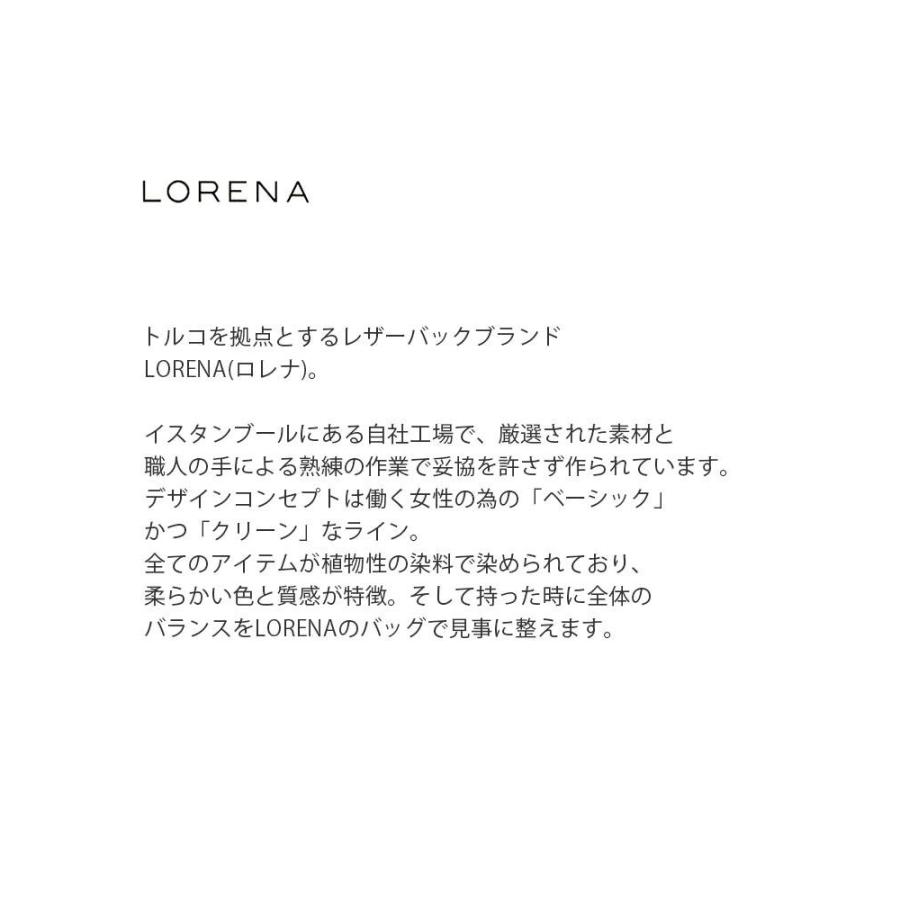 LORENA ロレナ カウレザーフラップショルダーバッグ Cora Crossby Bag 53194-2-00504｜aranciato｜04