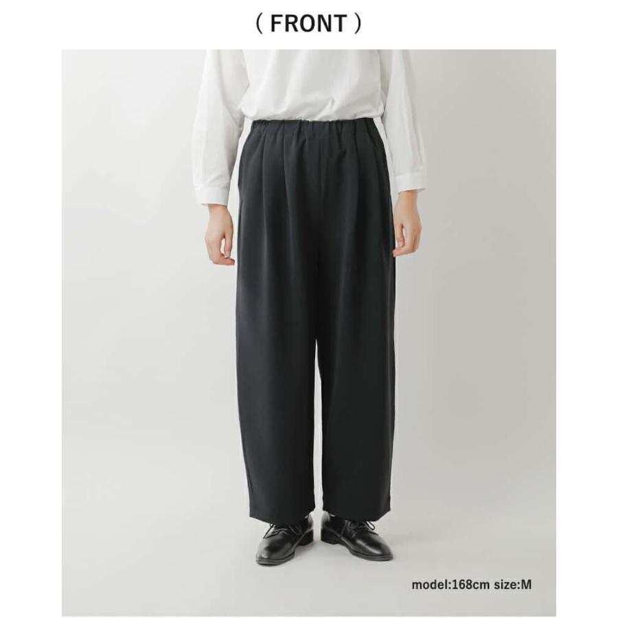 TRAVAIL MANUEL（トラバイユマニュアル） パンツダブルクロス コクーン