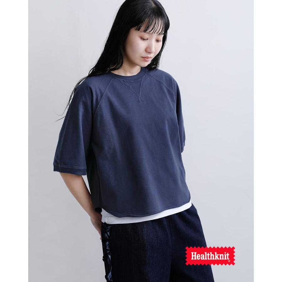 Healthknit（ヘルスニット） フェードライトウェイト クルーネック 
