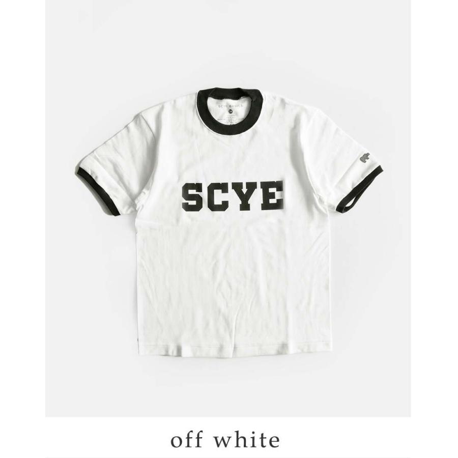 SCYE BASICS サイベーシックス ロゴ プリント Tシャツ 5724-21702  ユニセックス 2024ss新作｜aranciato｜11