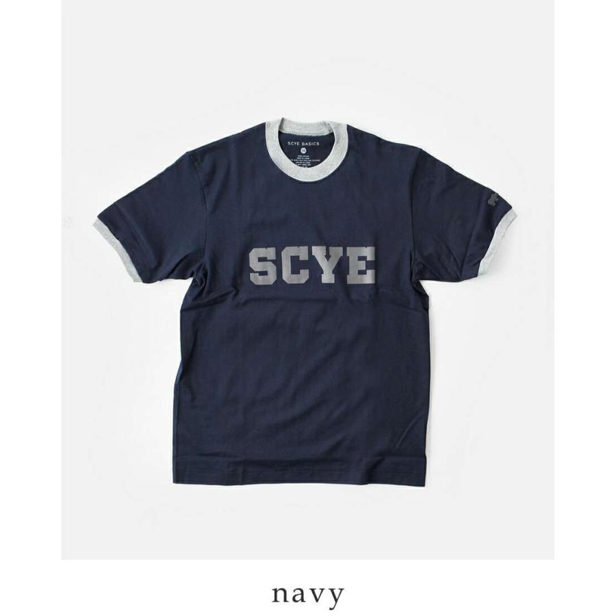 SCYE BASICS サイベーシックス ロゴ プリント Tシャツ 5724-21702  ユニセックス 2024ss新作｜aranciato｜12