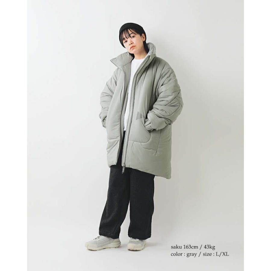 and wander（アンドワンダー） トップ フリース コート top fleece