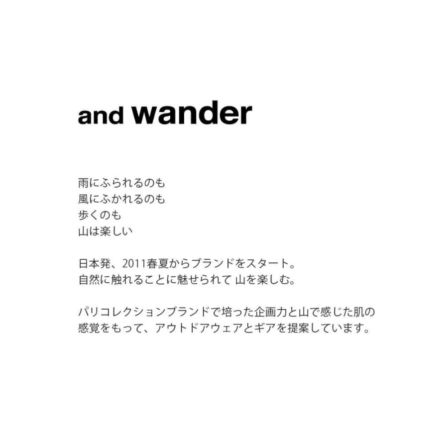and wander アンドワンダー 防水 3D メッシュ バックパック and wander アンドワンダー 防水 3D メッシュ バックパック