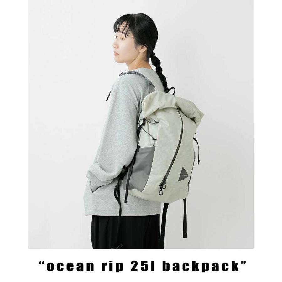 and wander（アンドワンダー） オーシャンリップ 25L バックパック