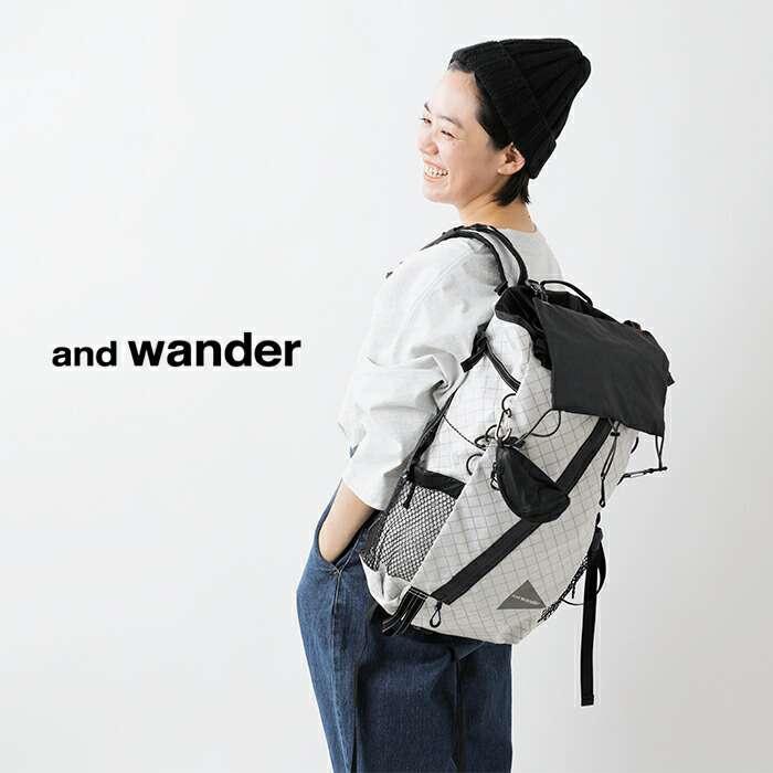and wander（アンドワンダー） エコパック 30L バックパック リュック
