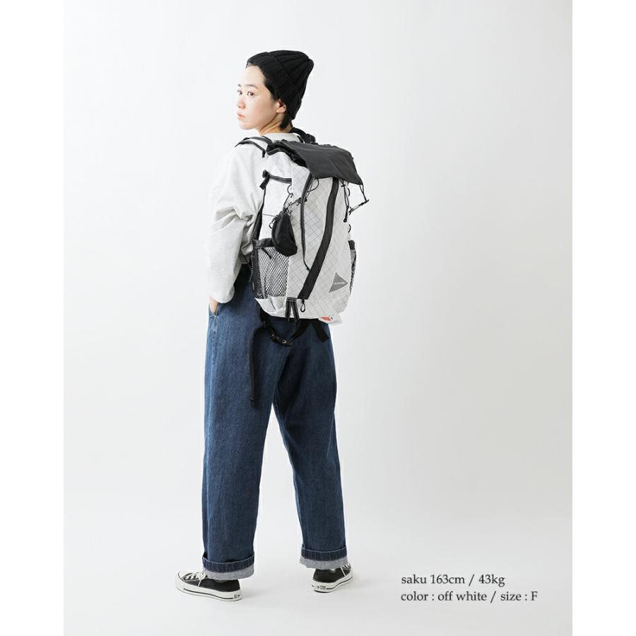and wander（アンドワンダー） エコパック 30L バックパック リュック