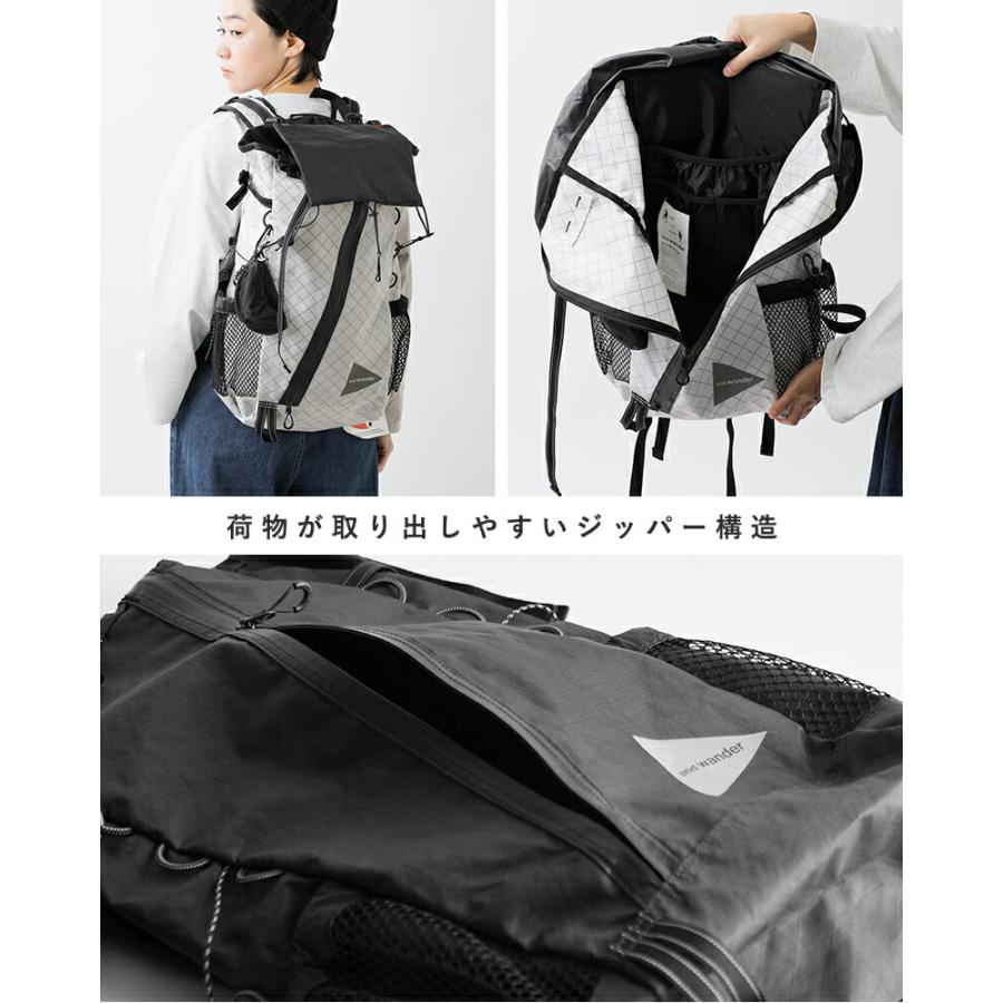 and wander（アンドワンダー） エコパック 30L バックパック リュック