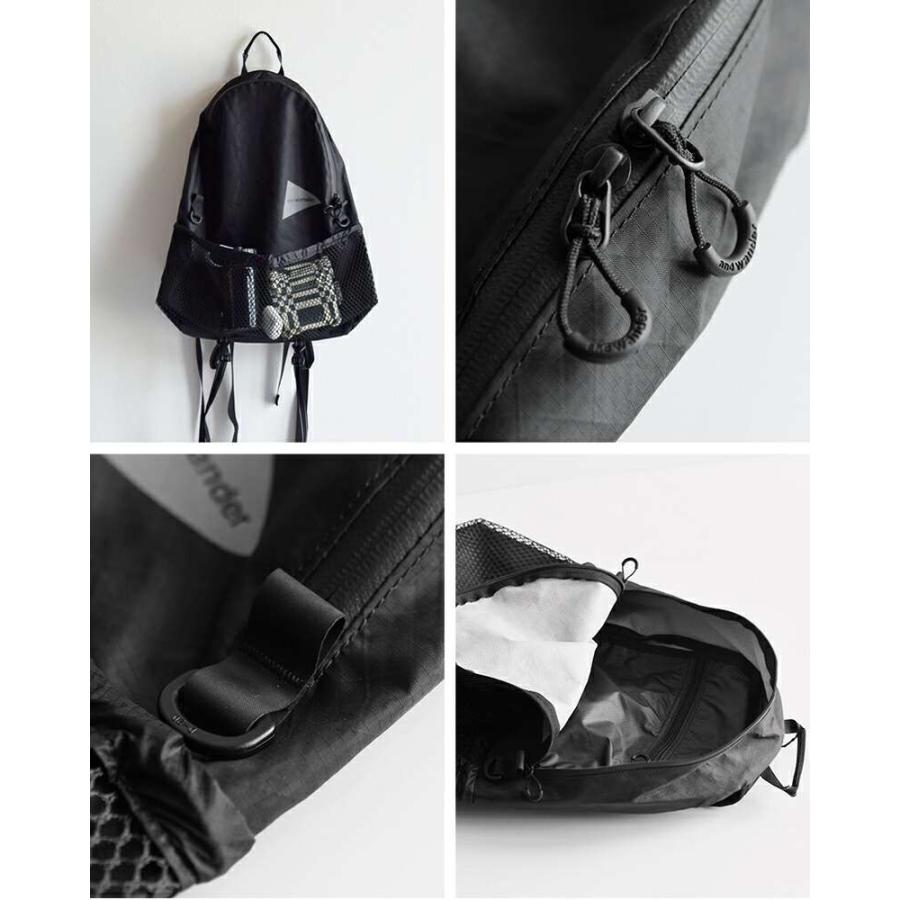 and wander（アンドワンダー） エコパック 20L デイパック リュック