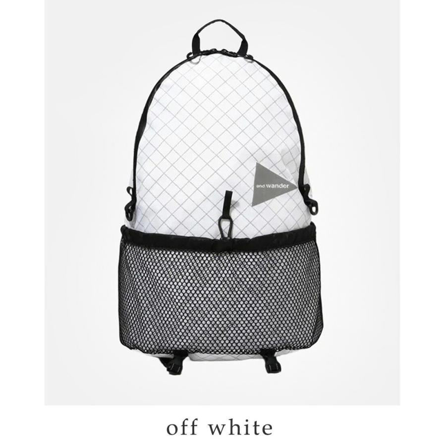 and wander（アンドワンダー） エコパック 20L デイパック リュック 