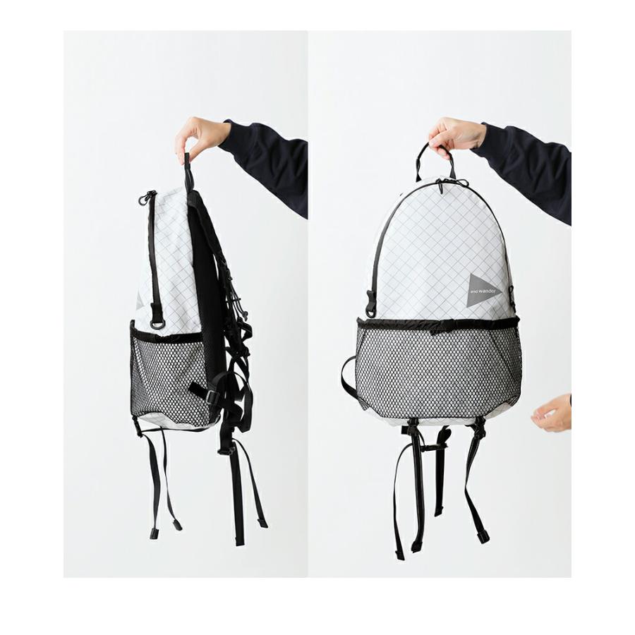 and wander（アンドワンダー） エコパック 20L デイパック リュック