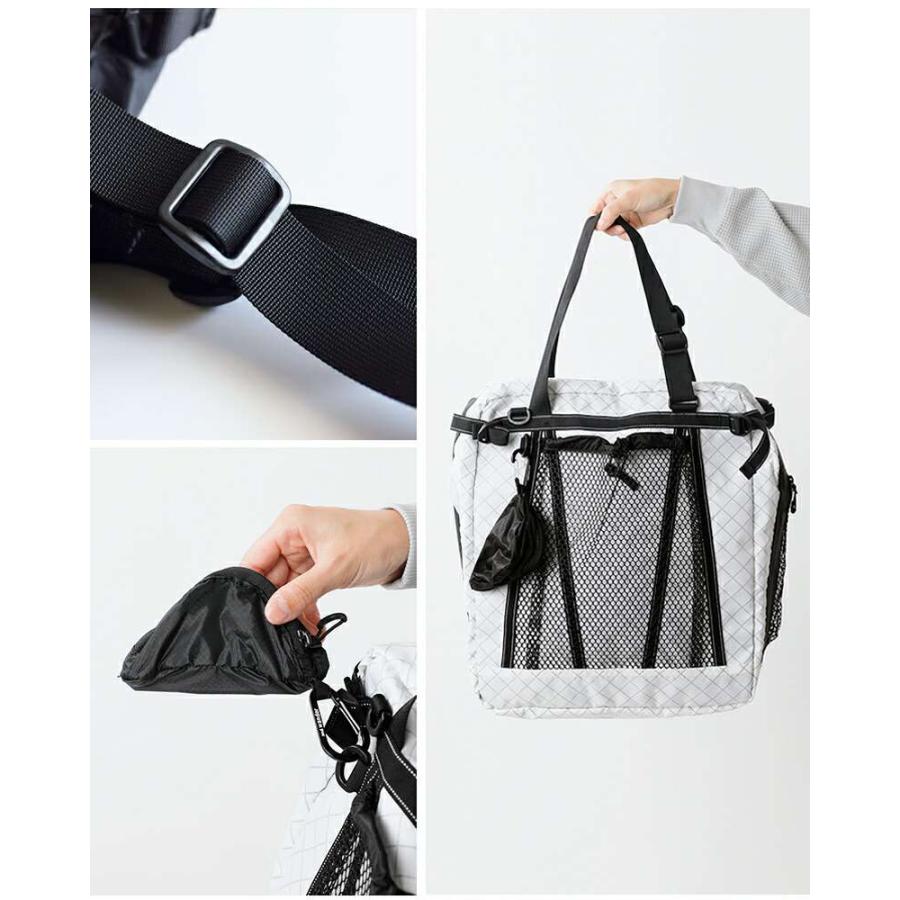 and wander（アンドワンダー） エコパック 30L 3wayトートバッグ