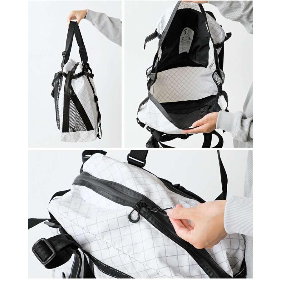 and wander アンドワンダー エコパック 30L 3wayトートバッグ