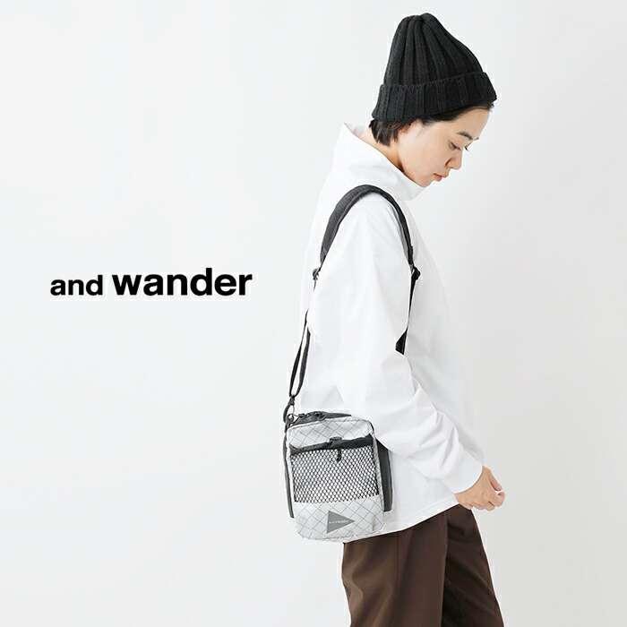 and wander（アンドワンダー） エコパック ショルダーポーチ ECOPAK