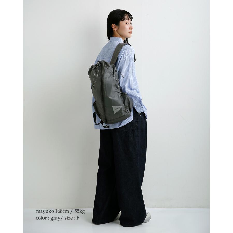 and wander（アンドワンダー） シル デイパック sil daypack 574