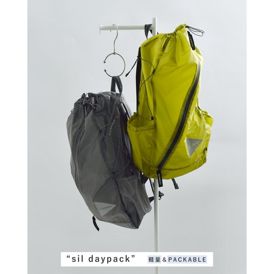 and wander（アンドワンダー） シル デイパック sil daypack 574