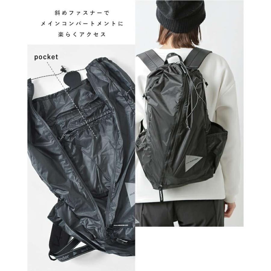 and wander（アンドワンダー） シル デイパック sil daypack 574