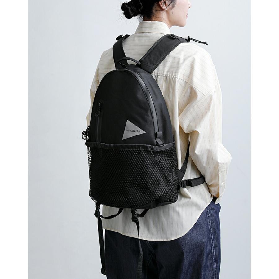 and wander（アンドワンダー） PE CO 20L デイパック リュック バック