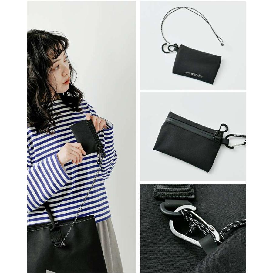 and wander（アンドワンダー） 防水 トートバッグ PE CO tote bag 574