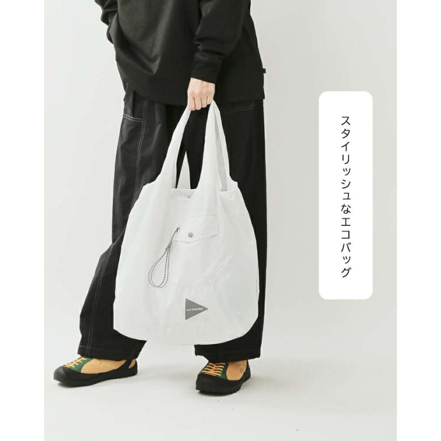 and wander（アンドワンダー） グローサリー ポケット バッグ grocery