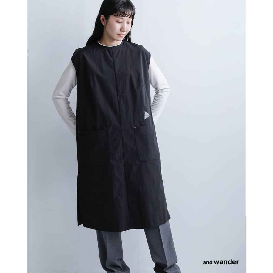 アンドワンダー and wander UVカット ストレッチ ドレス UV cut stretch SS dress 574-6183071 レディース_17