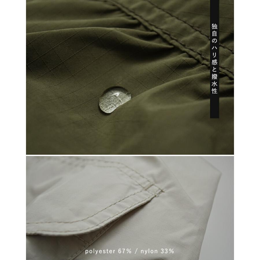 アンドワンダー and wander  撥水 オーバーサイズ カーゴドレス oversized cargo dress 574-6183091 レディース  春夏 2026ss新作の画像