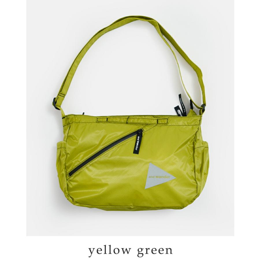 アンドワンダー and wander シル ショルダーバッグ sil shoulder bag 574-6985133 ユニセックス  春夏 2026ss新作の画像