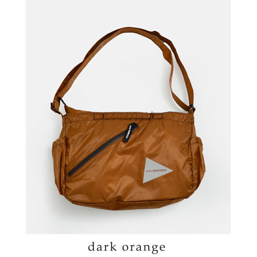 アンドワンダー and wander シル ショルダーバッグ sil shoulder bag 574-6985133 ユニセックス  春夏 2026ss新作の画像