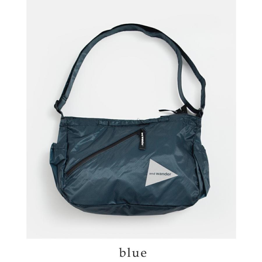 アンドワンダー and wander シル ショルダーバッグ sil shoulder bag 574-6985133 ユニセックス  春夏 2026ss新作の画像