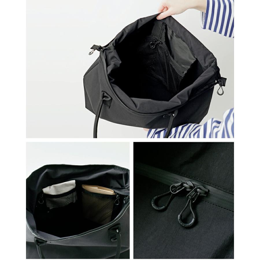 and wander（アンドワンダー） 防水 トートバッグ PE CO tote bag 574