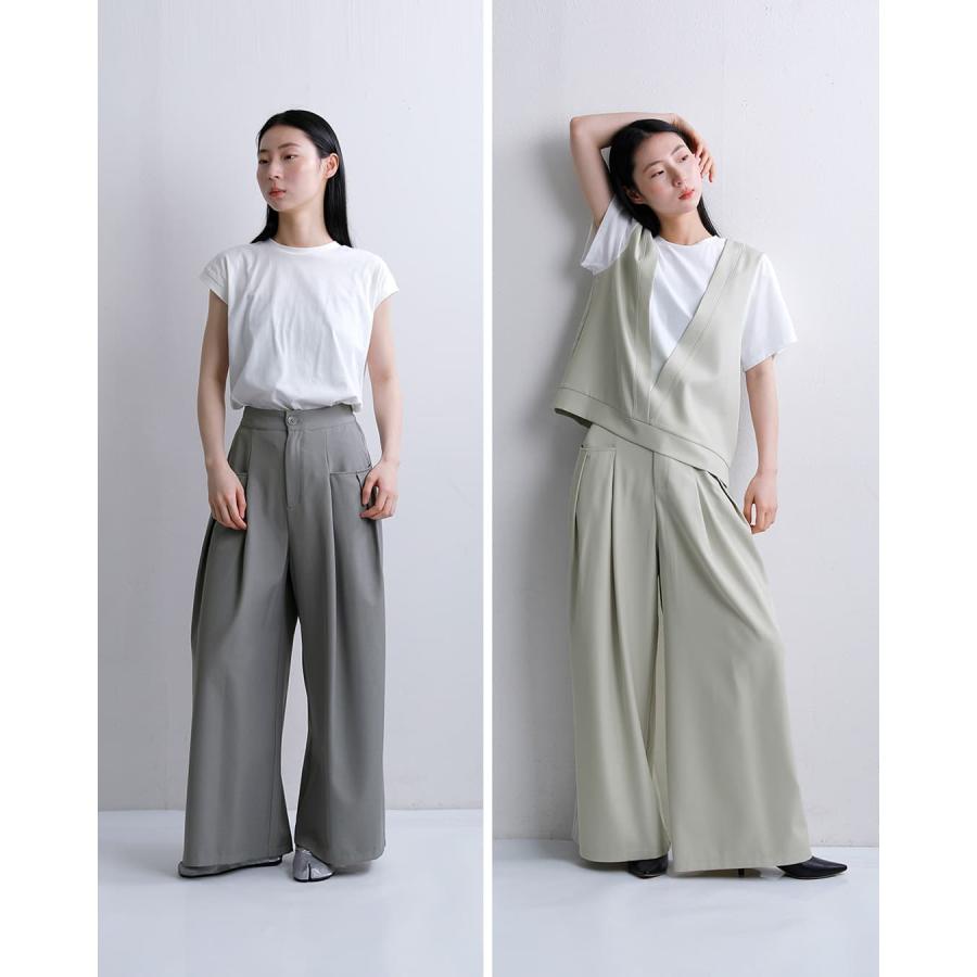 CYAN TOKYO（シアントーキョー） CYAN TOKYO Wタック ストレッチ