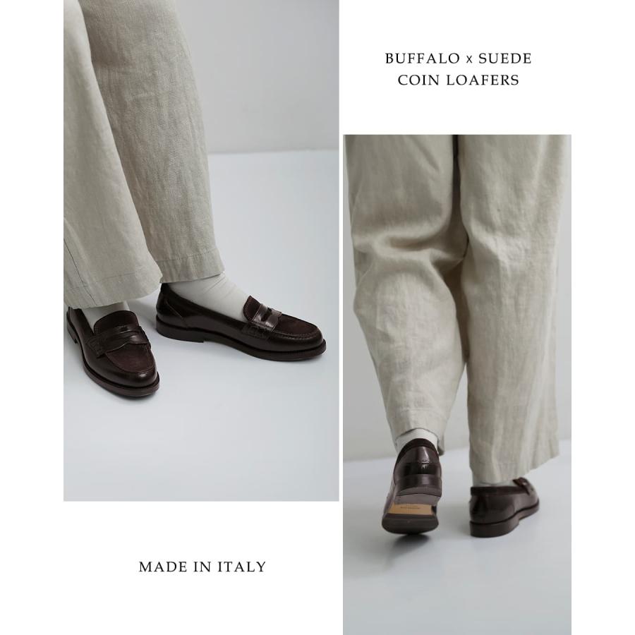 Diego Bellini（ディエゴベリーニ） バッファロー×スエード コイン