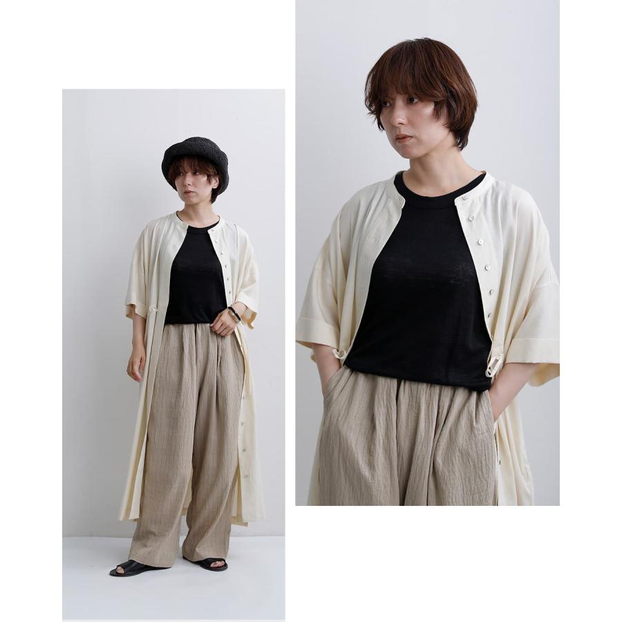 mao made（マオメイド） ベルギーリネン タンクトップ 611204