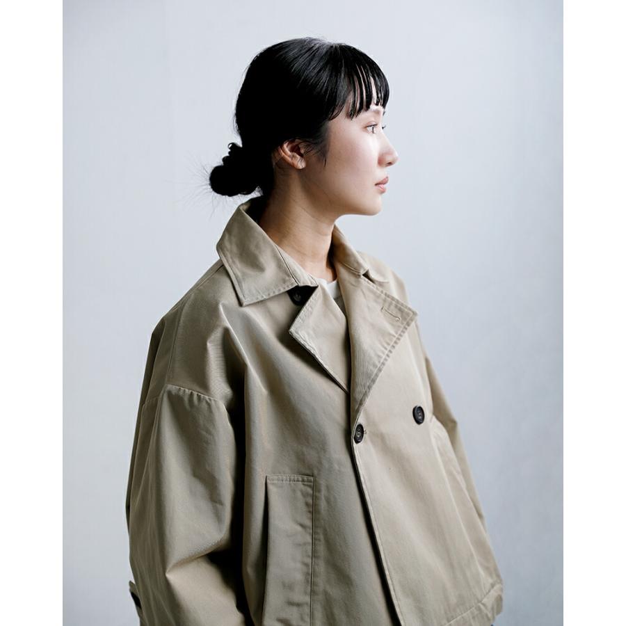 mao made（マオメイド） ツイル トレンチカラー ジャケット 611316 