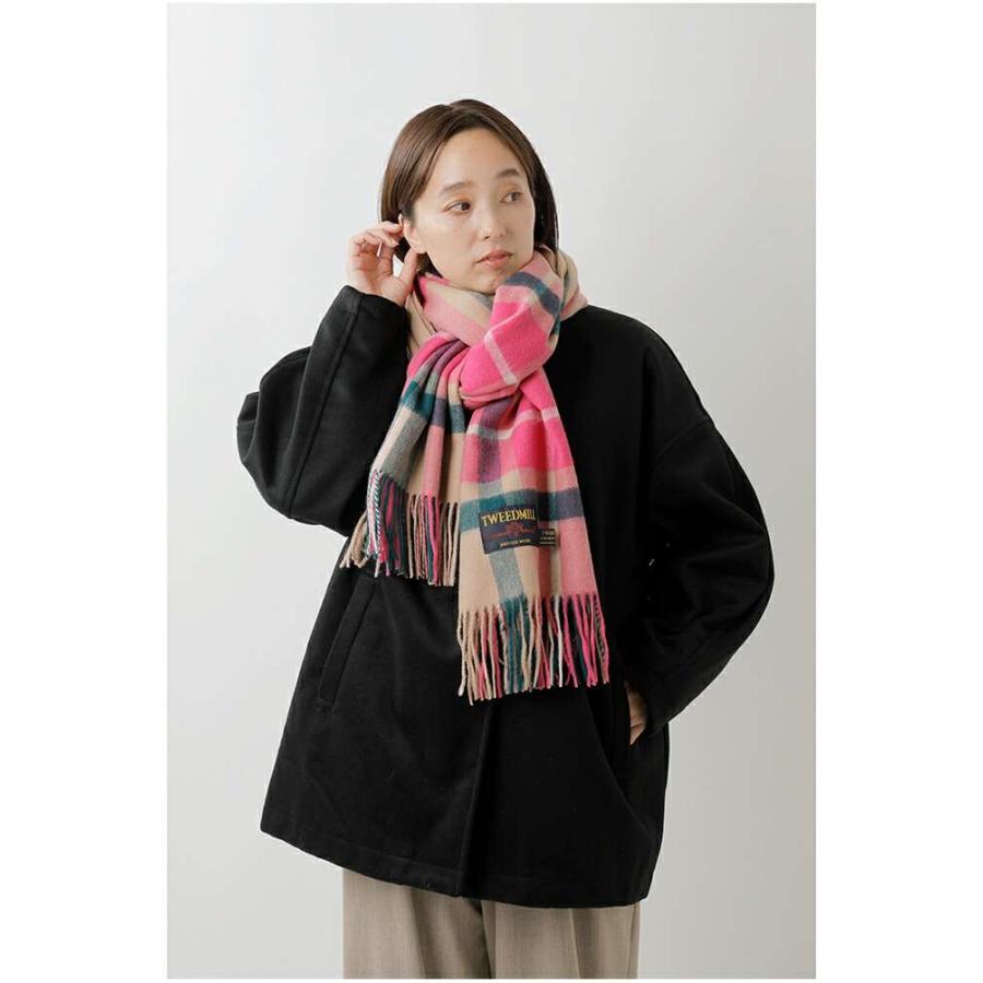 【ルーシー】★美品★ファー付ニット★サイズL★ボルドー★モンクレール★ ルージュ ヴィフ ラクレ Rouge vif la cle 【TWEEDMILL/ツイードミル