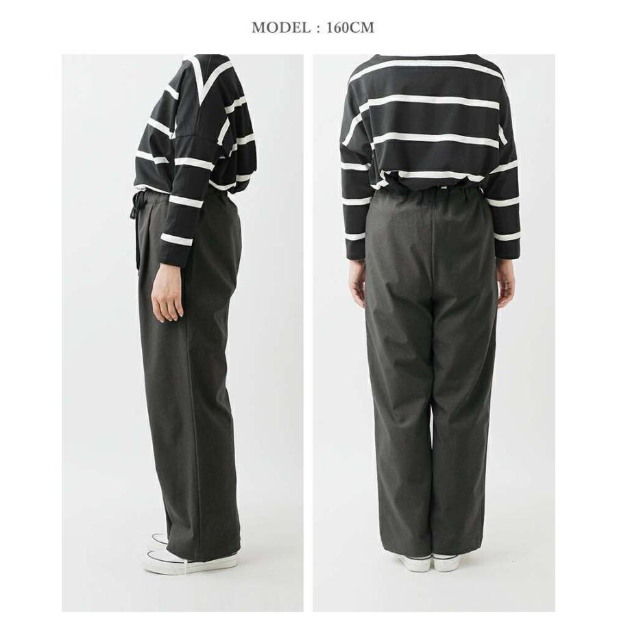 NARU 最終値下げ！ NARU(ナル) トロンとツイル タックワイドパンツ 661921 | all_items