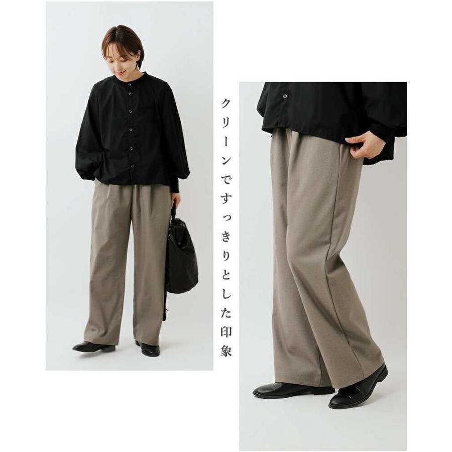 NARU ナル LANATEC ECO ツイル ストレッチ イージー パンツ