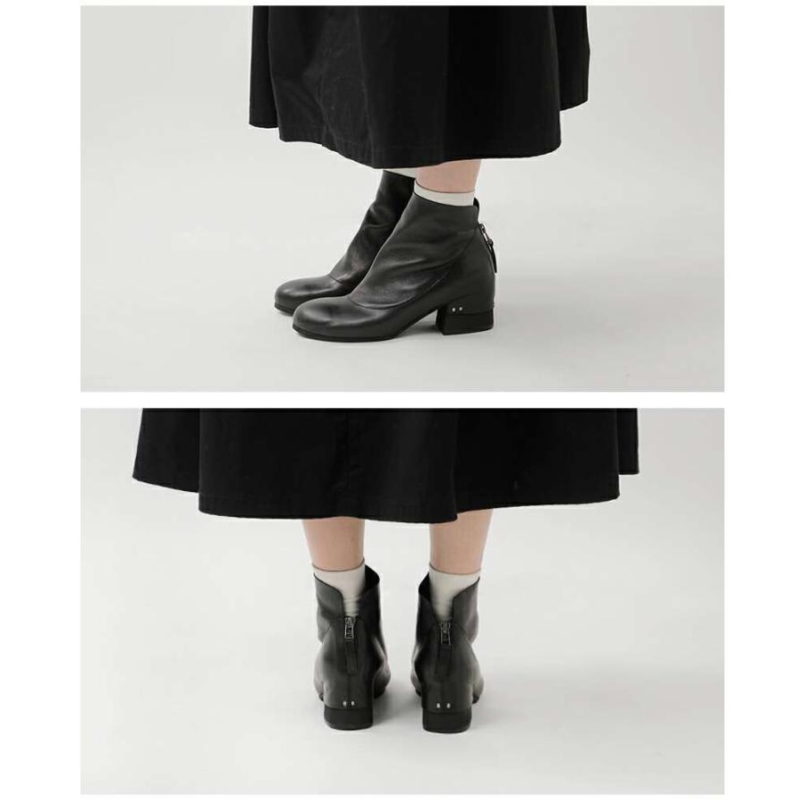 ユウコイマニシプラス yuko imanishi+ キップレザー バックジップ