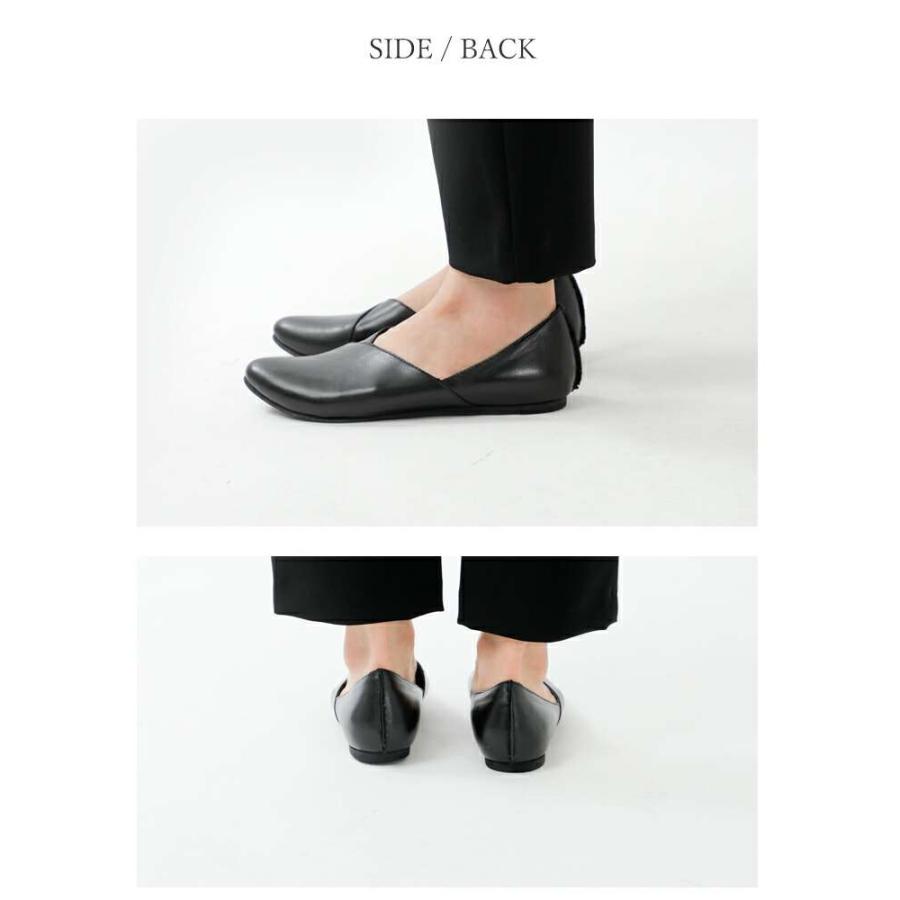 yuko imanishi +（ユウコイマニシプラス） ゴートレザー ポインテッド
