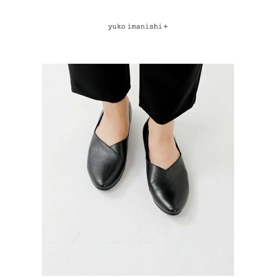 yuko imanishi +（ユウコイマニシプラス） ゴートレザー ポインテッド