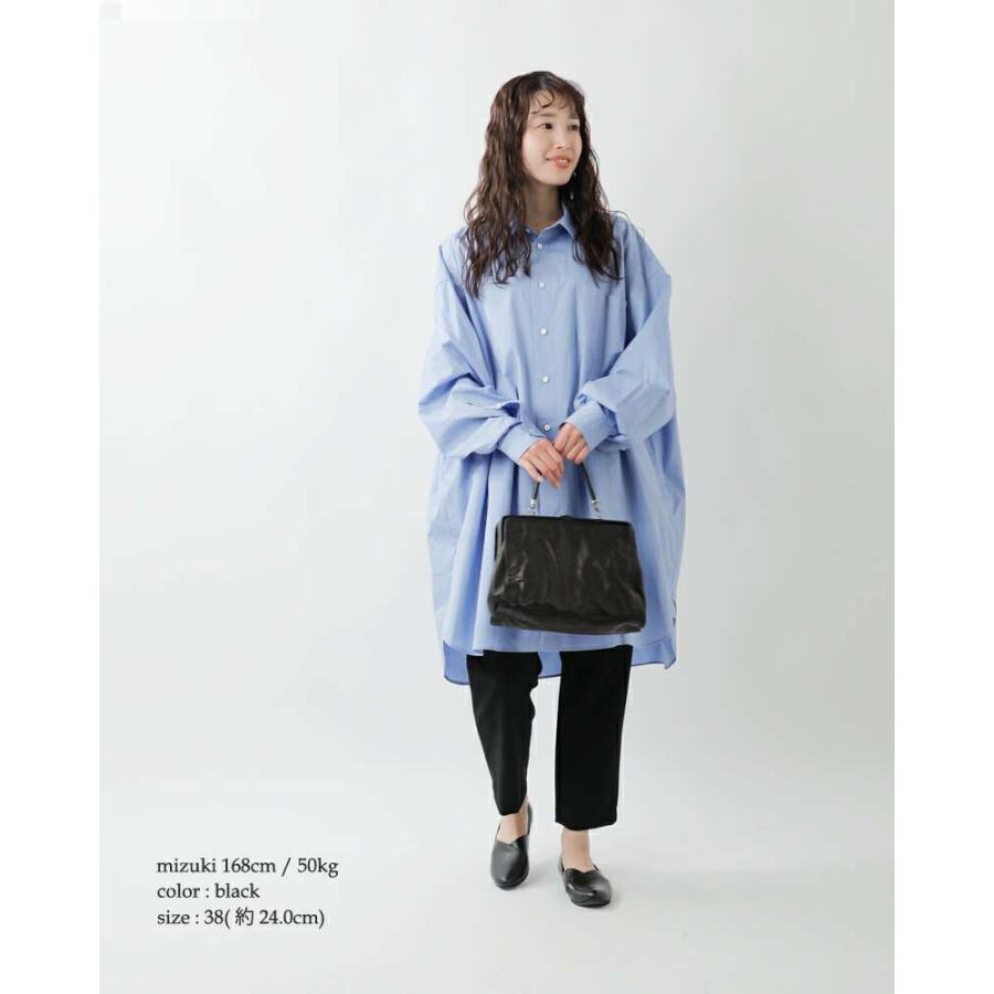 yuko imanishi +（ユウコイマニシプラス） ゴートレザー ポインテッド