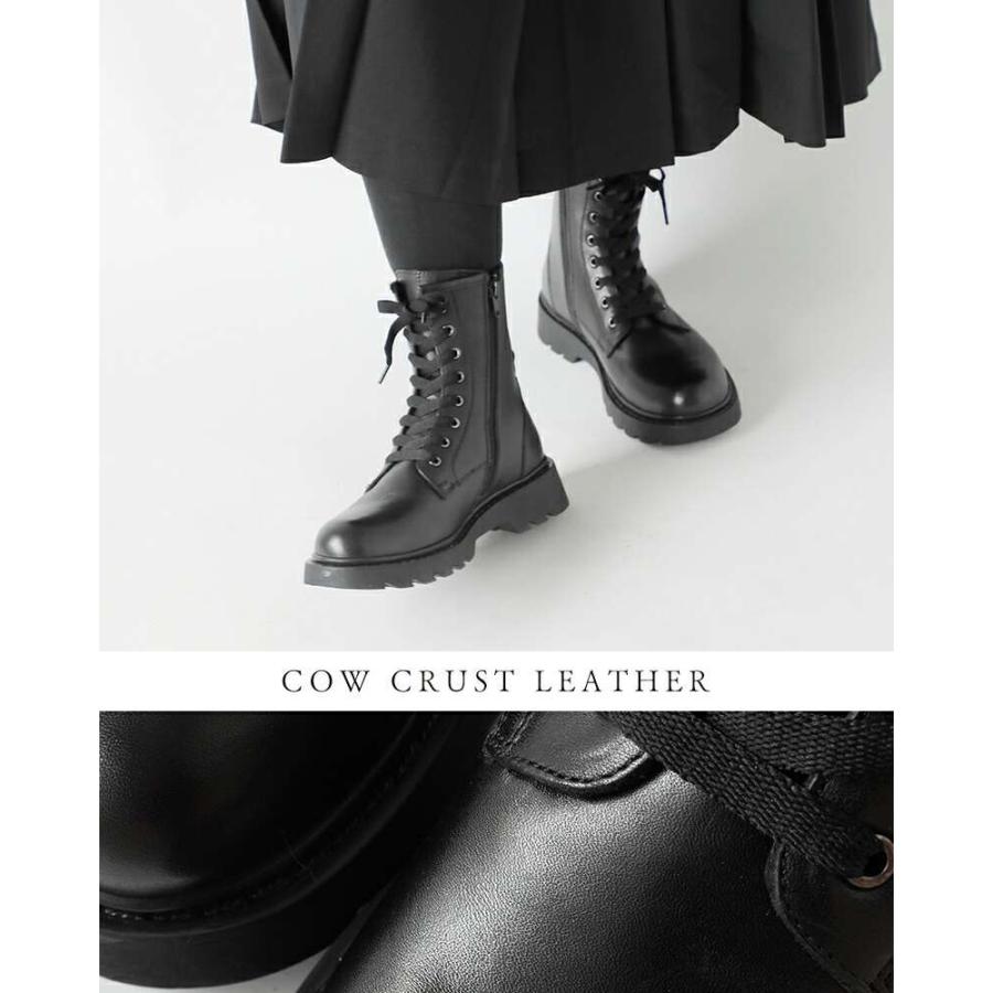 PAOLO BOVE パオロ ボーヴ カウレザー レースアップ ブーツ 7905-a