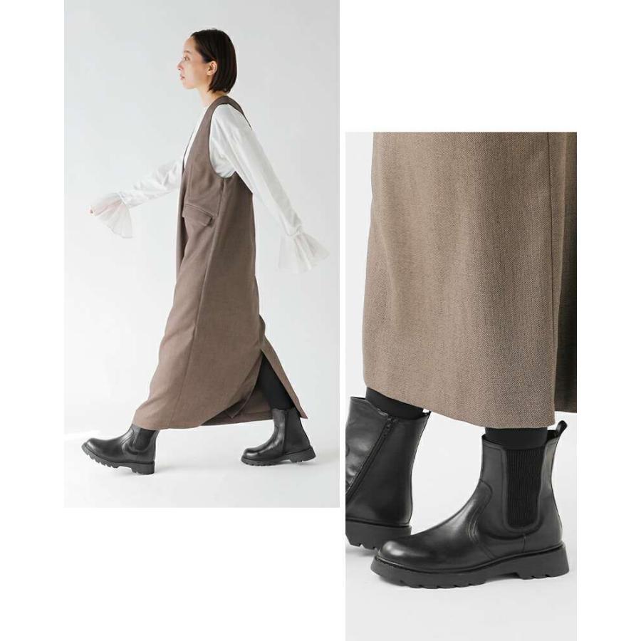 パオロ ボーヴ PAOLO BOVE カウレザー サイドゴア ブーツ 7912-a