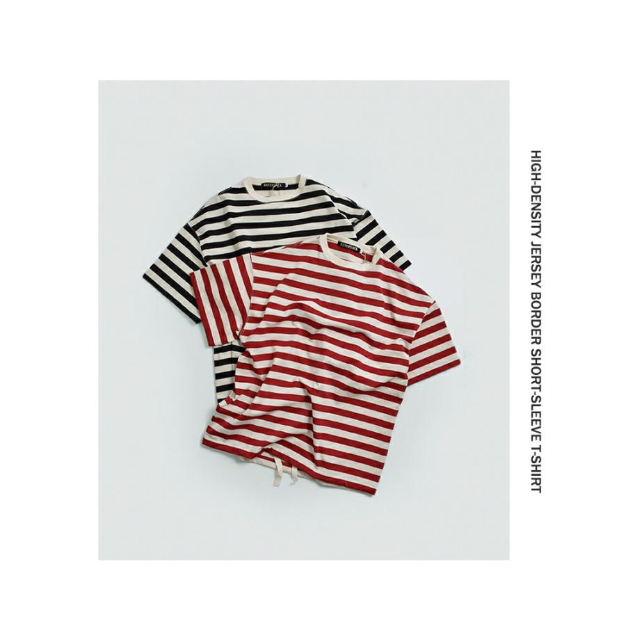 SAC ハバーサック HAVERSACK 度詰天竺ボーダー 半袖 Tシャツ 812624