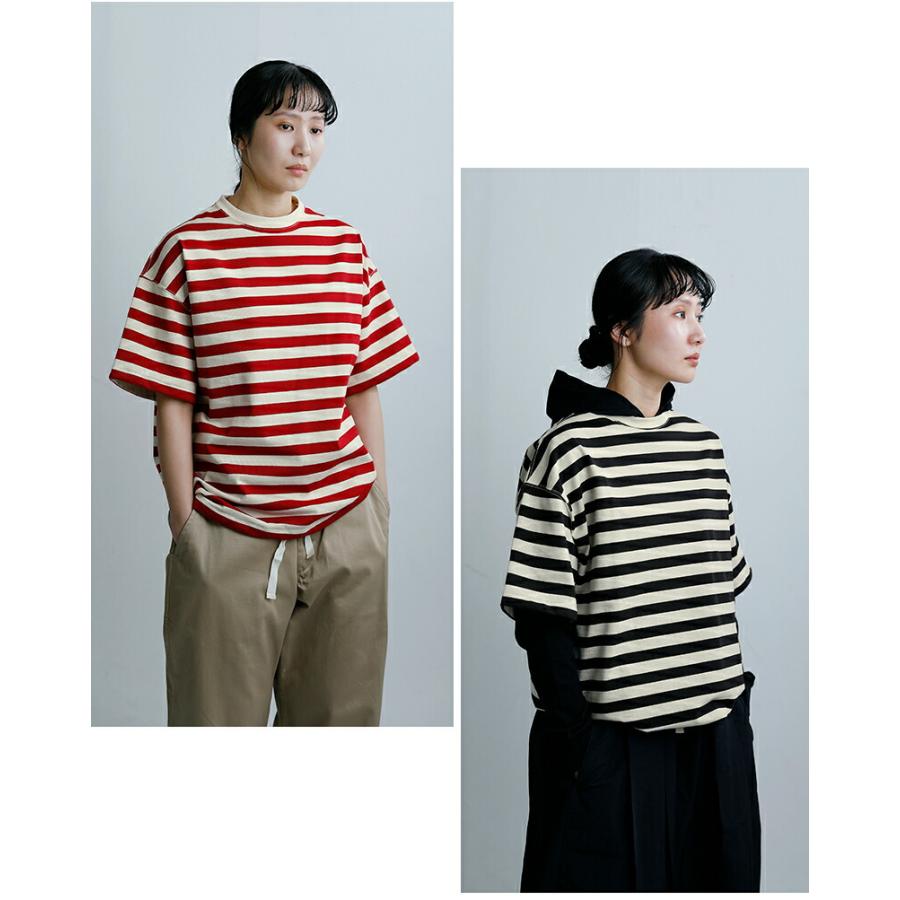 SAC ハバーサック HAVERSACK 度詰天竺ボーダー 半袖 Tシャツ 812624