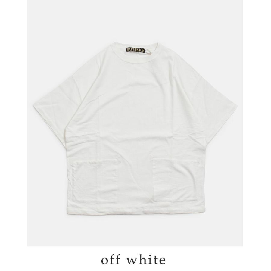 ハバーサック HAVERSACK コットンヘンプ天竺 ルーズフィット Tシャツ 812625  春夏 2026ss新作の画像