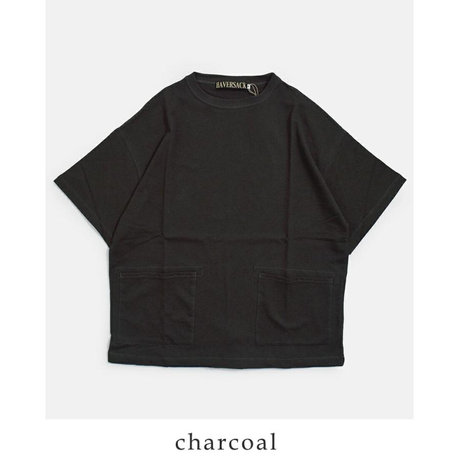ハバーサック HAVERSACK コットンヘンプ天竺 ルーズフィット Tシャツ 812625  春夏 2026ss新作の画像