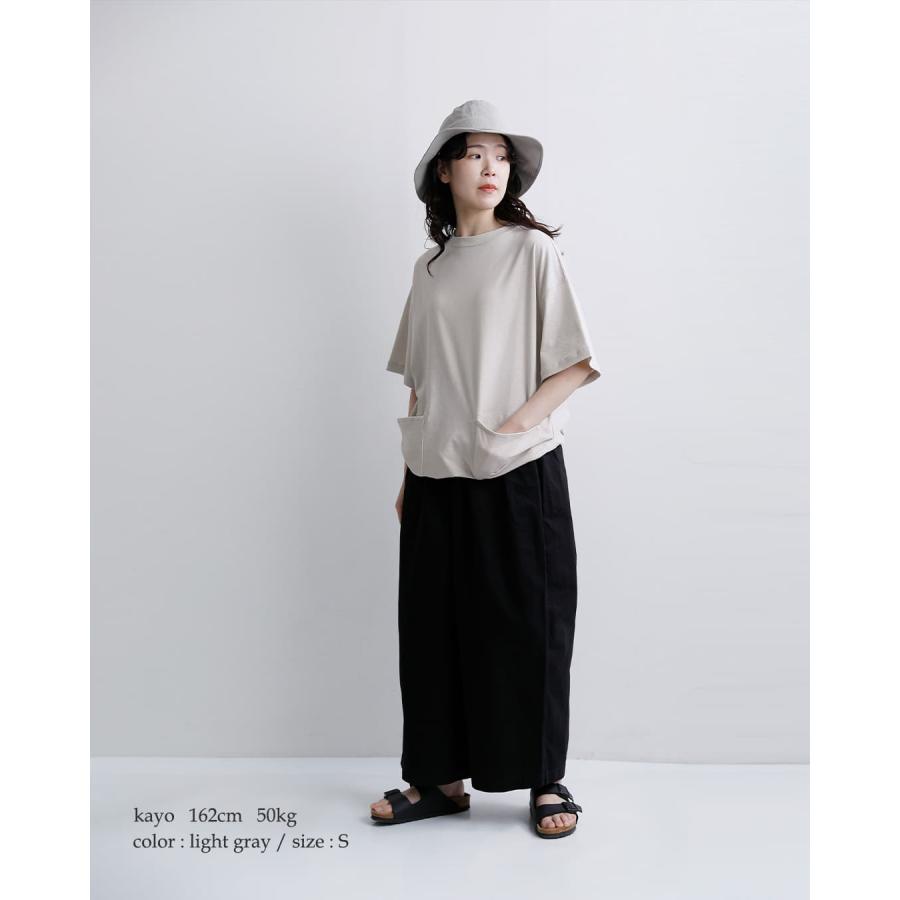ハバーサック HAVERSACK コットンヘンプ天竺 ルーズフィット Tシャツ 812625  春夏 2026ss新作の画像