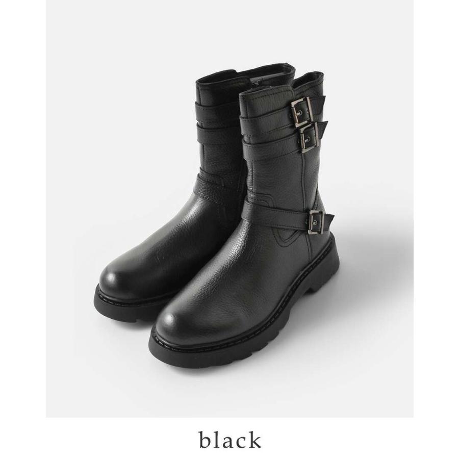 パオロ ボーヴ PAOLO BOVE カウレザー エンジニア ブーツ 8132-a