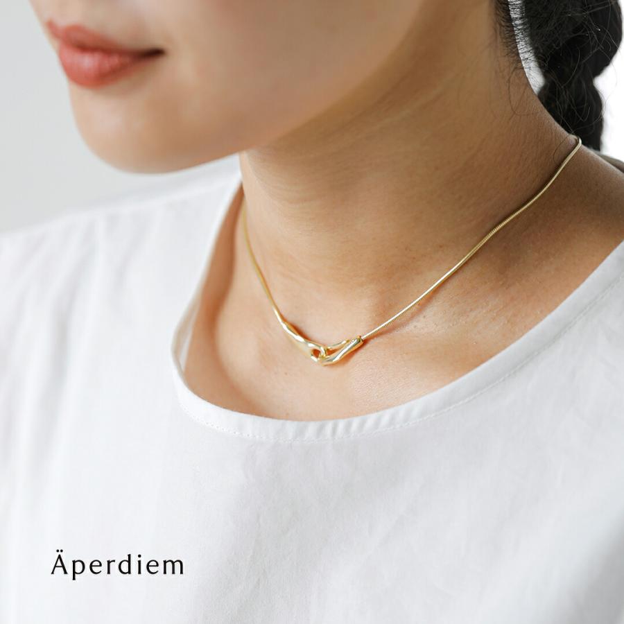 FLOW（フロー） アペルディエム Aperdiem スクエア フック ネックレス