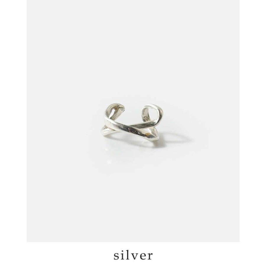 Aperdiem アペルディエム リボンテープ イヤーカフ Twirl Ear Cuff SV
